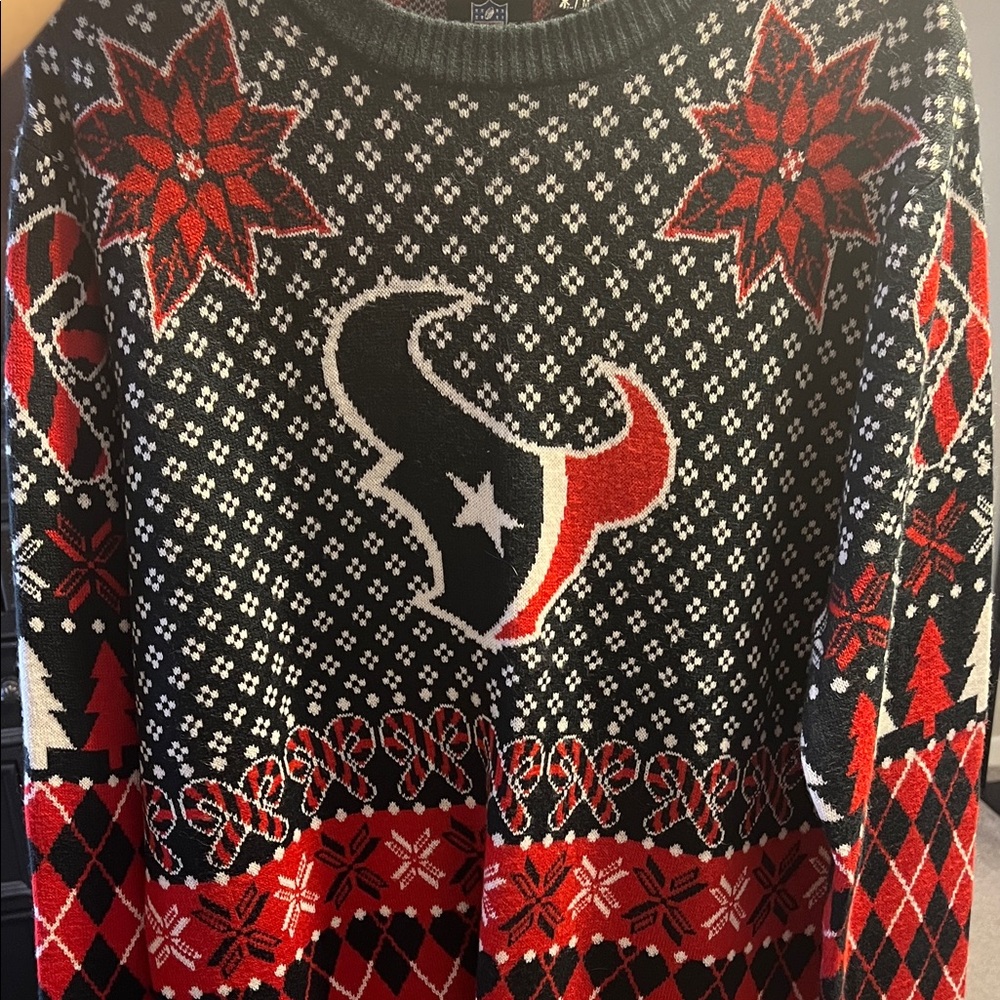 Houston Texans Christmas Sweater